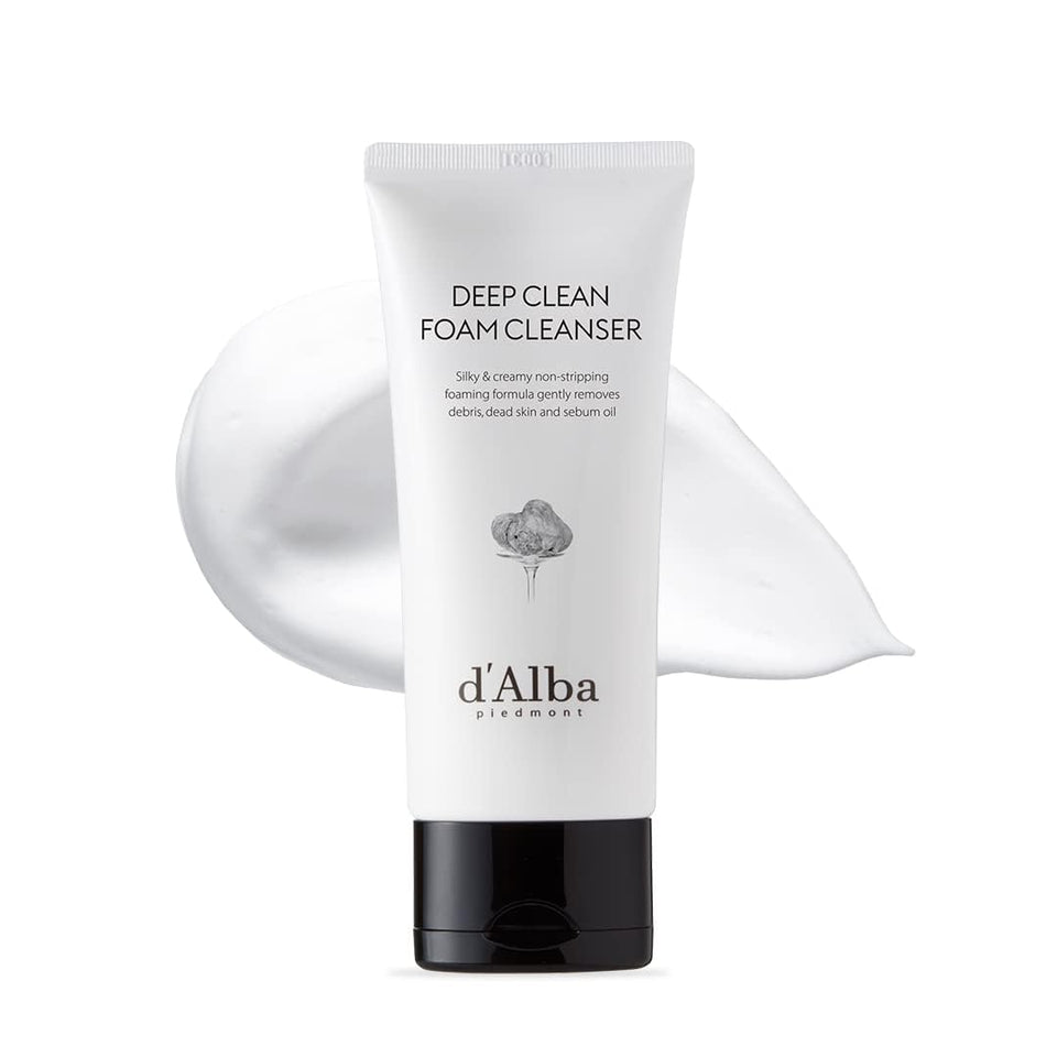 d'alba Piedmont cleanser front packaging showing product and brand benefits