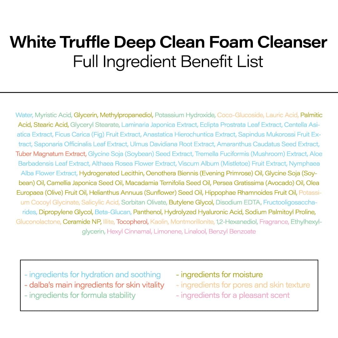 d'alba Piedmont product label close-up showing vegan and dermatest seals