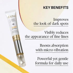 d'alba Piedmont white truffle and collagen water display indicating nourishing ingredients