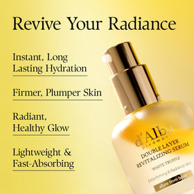 d'alba Piedmont ingredient bottle with white truffle extract, emphasizes antioxidant nourishment