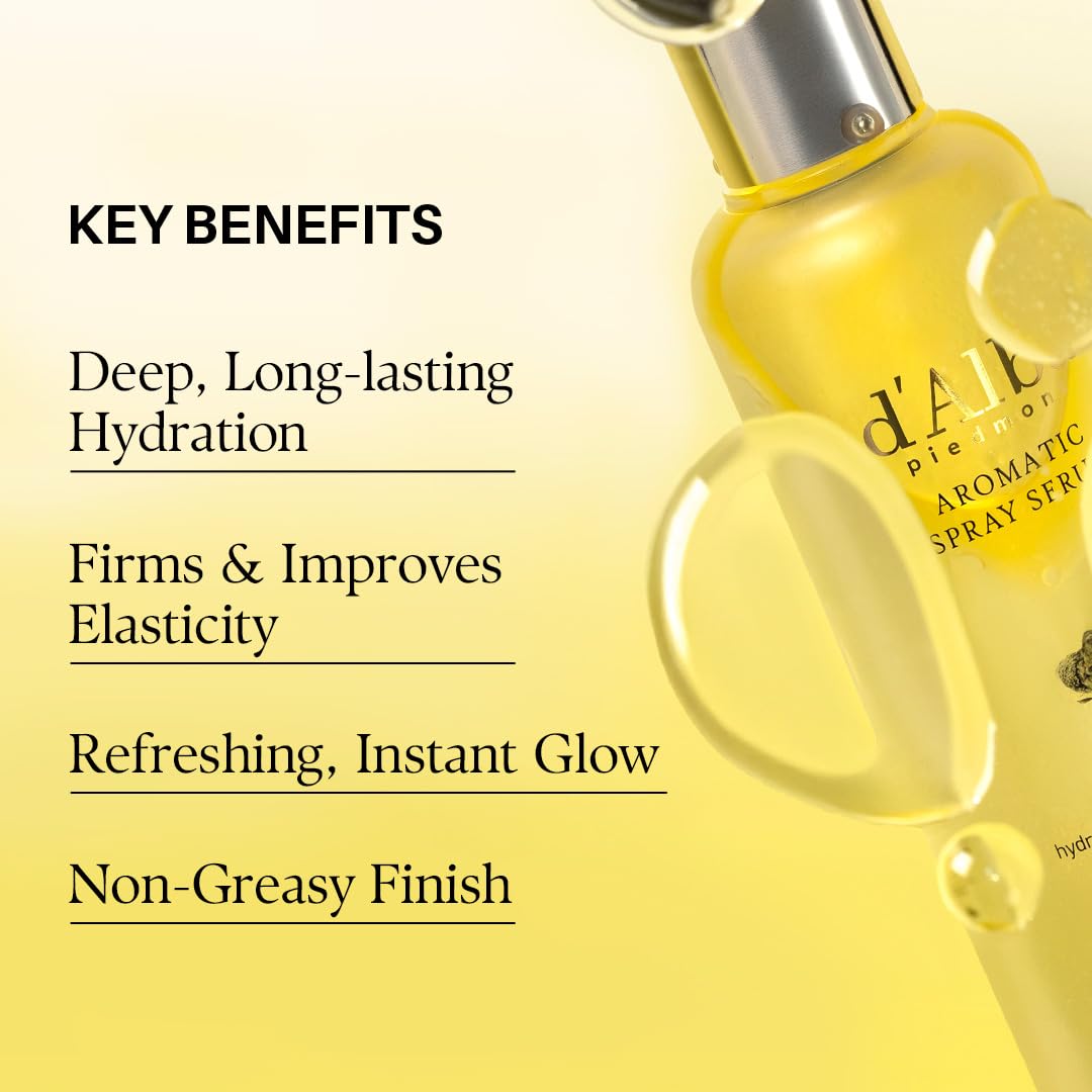 d'alba Piedmont label and ingredient list focused view highlighting antioxidant-rich formulation
