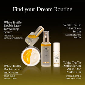 d'alba Piedmont displayed on a bathroom vanity, presents daily routine placement