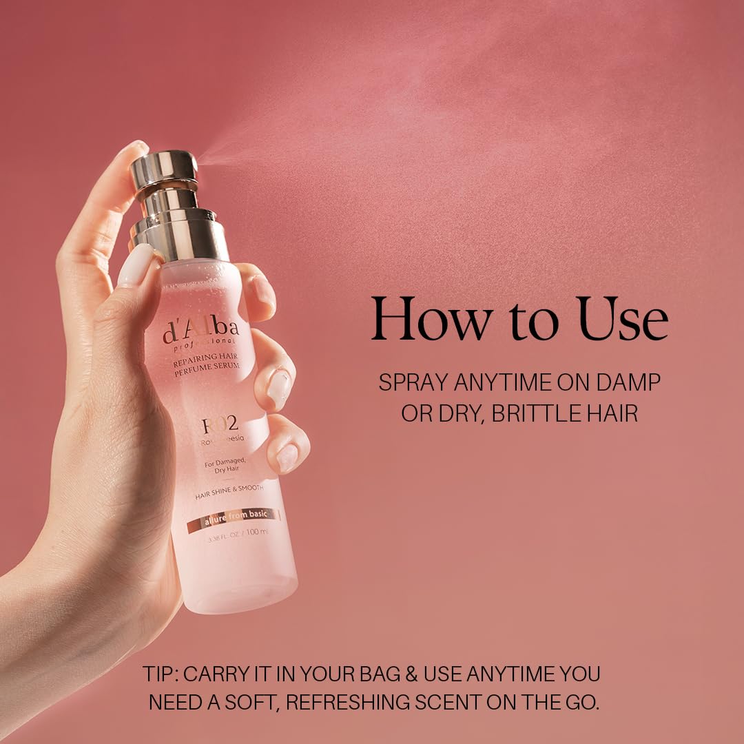 d'alba Piedmont bottle on bathroom vanity with towels, suggests daily luxury routine