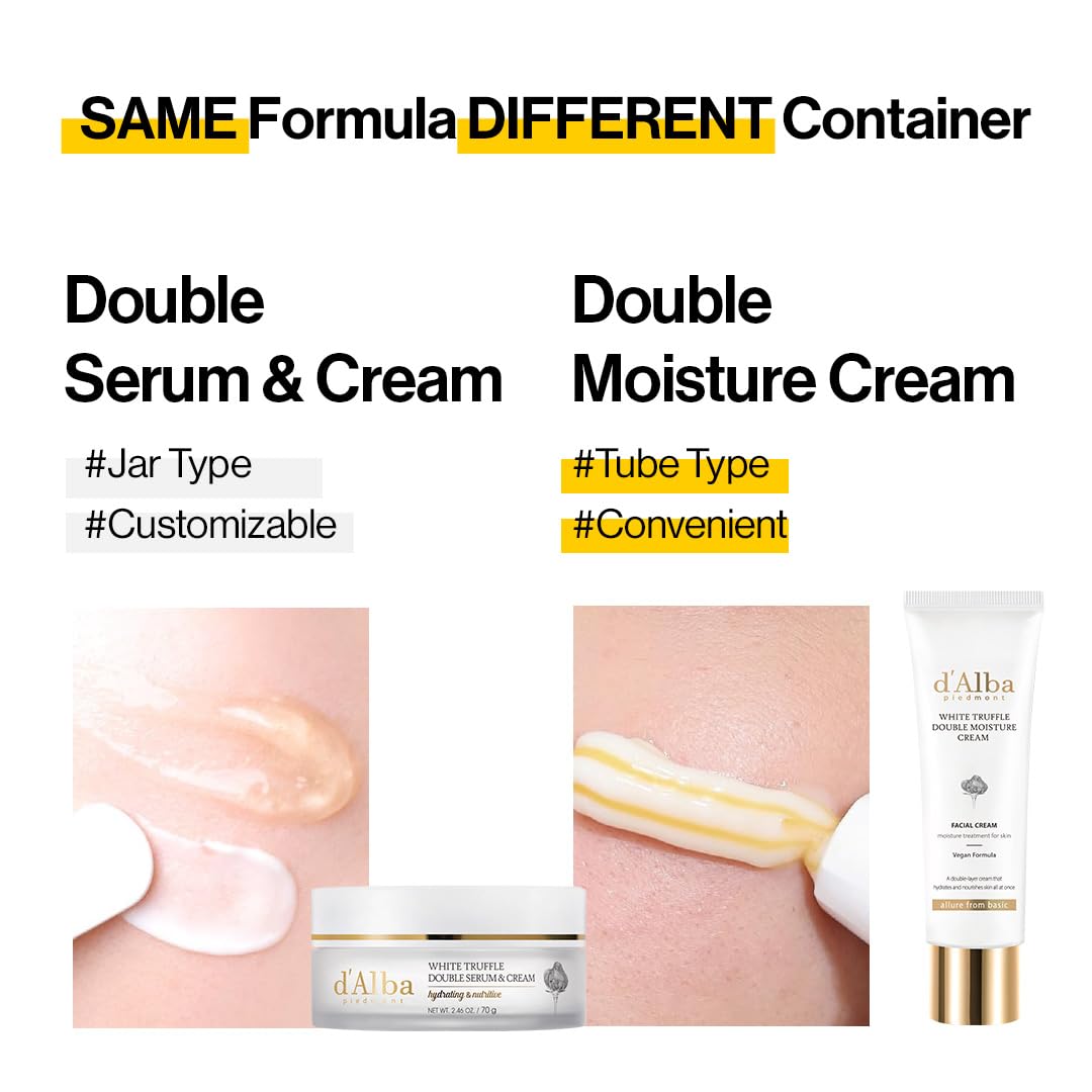 d'alba Piedmont lifestyle daylight application on model, conveys radiant, natural-looking skin