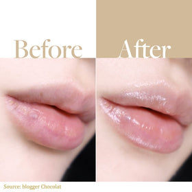 d'alba Piedmont applied on lips demonstrating smooth glowy finish