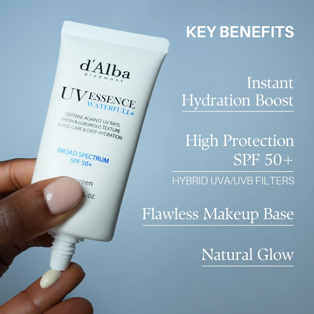 d'alba Piedmont applied under foundation for smooth makeup base
