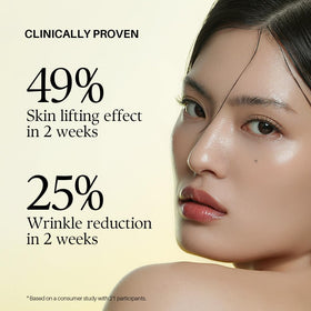 d'alba Piedmont droplet of product on skin displaying lightweight texture