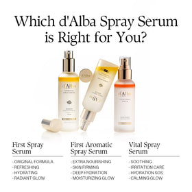 d'alba Piedmont styled with travel pouch for on-the-go refreshment