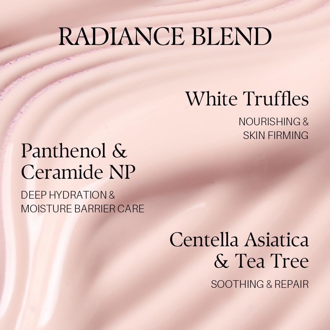 d'alba Piedmont worn under makeup showing compatibility and smooth base benefit