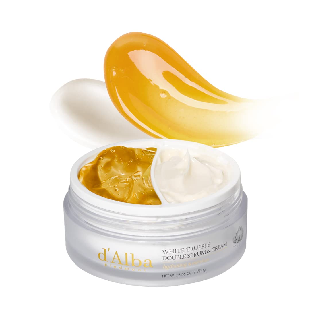 d'alba Piedmont front packaging showing dual-chamber for customizable hydration