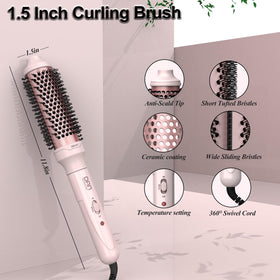 DAN Technology size comparison showing compact brush ideal for travel and storage