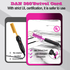 DAN Technology held in hand to show compact size for easy portability