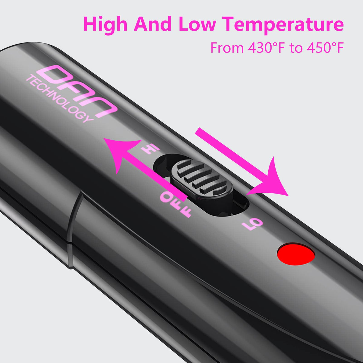 DAN Technology styling natural 4C hair roots to control volume and define edges