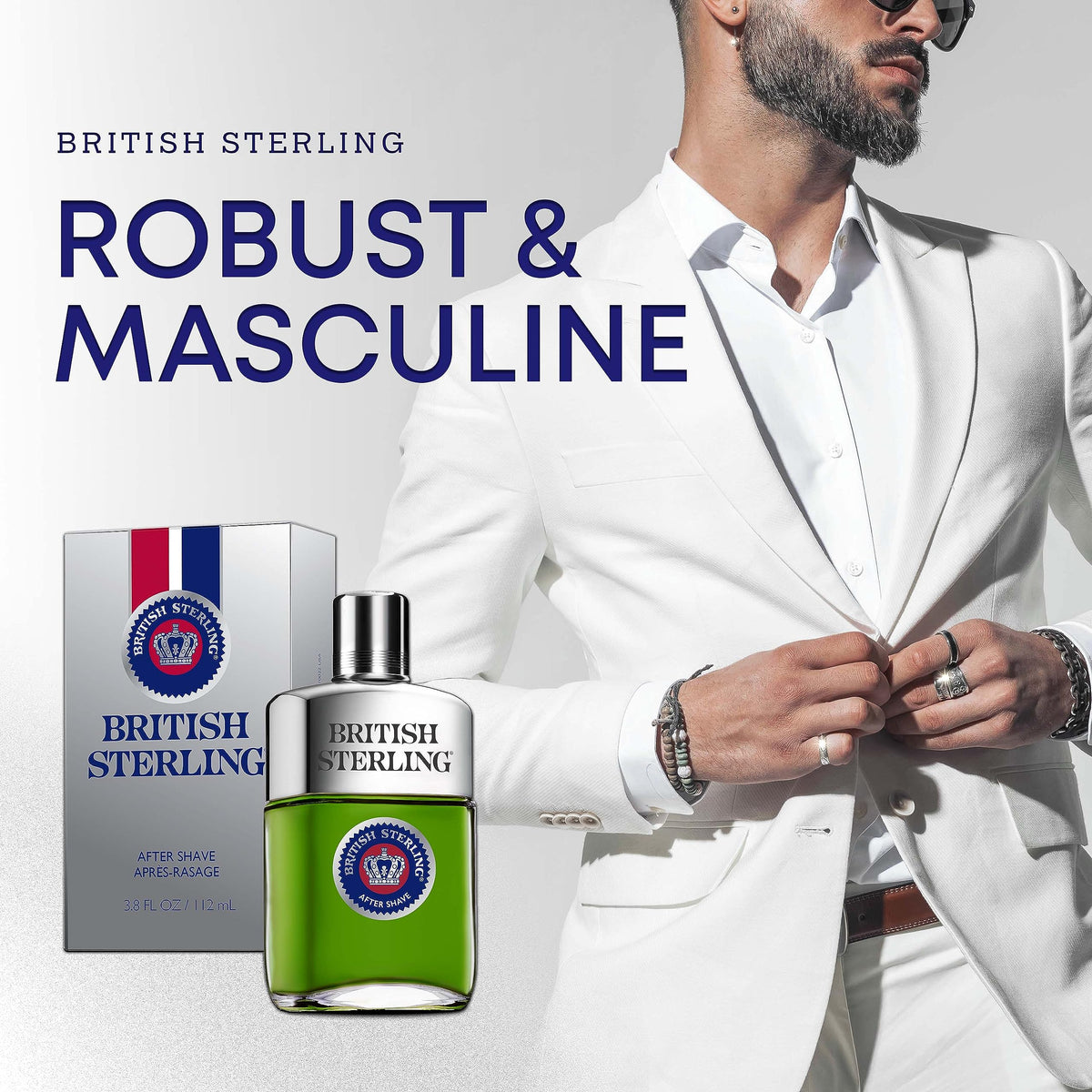 Dana British Sterling splash detail demonstrating liquid texture and refreshing effect