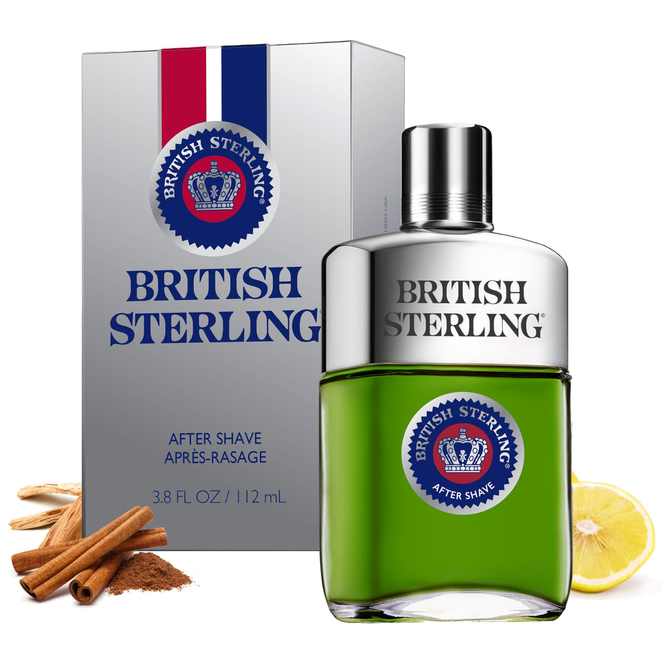Dana British Sterling front bottle image showing classic packaging and easy identification