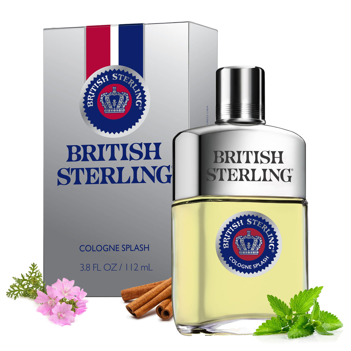 Dana British Sterling front bottle showing elegant packaging and easy use