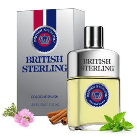 Dana British Sterling front bottle showing elegant packaging and easy use