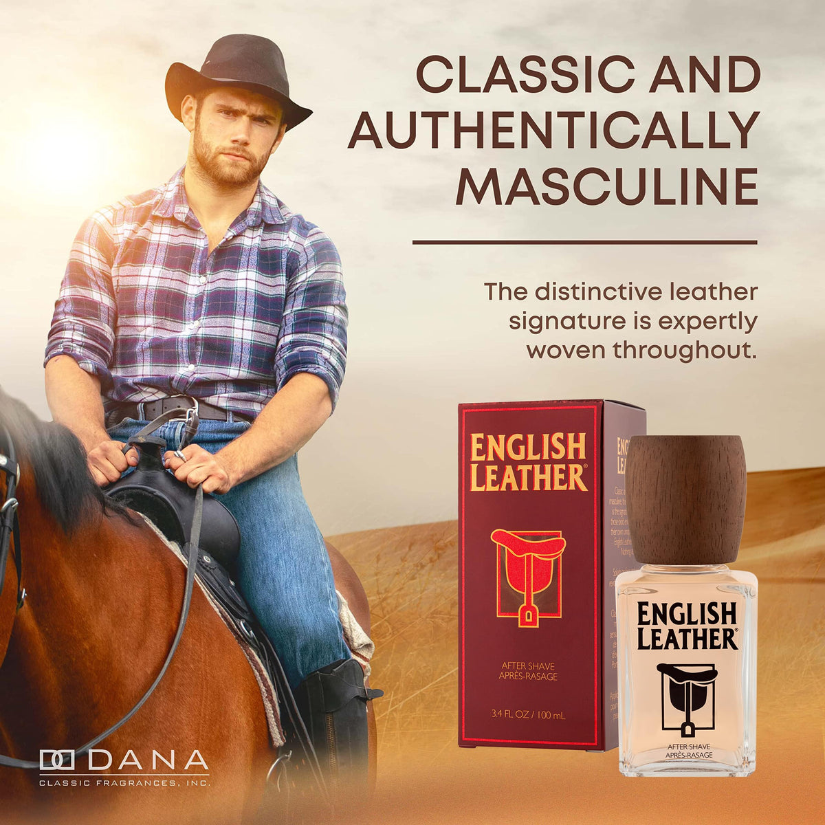 Dana splash of aftershave poured to show texture and clarity