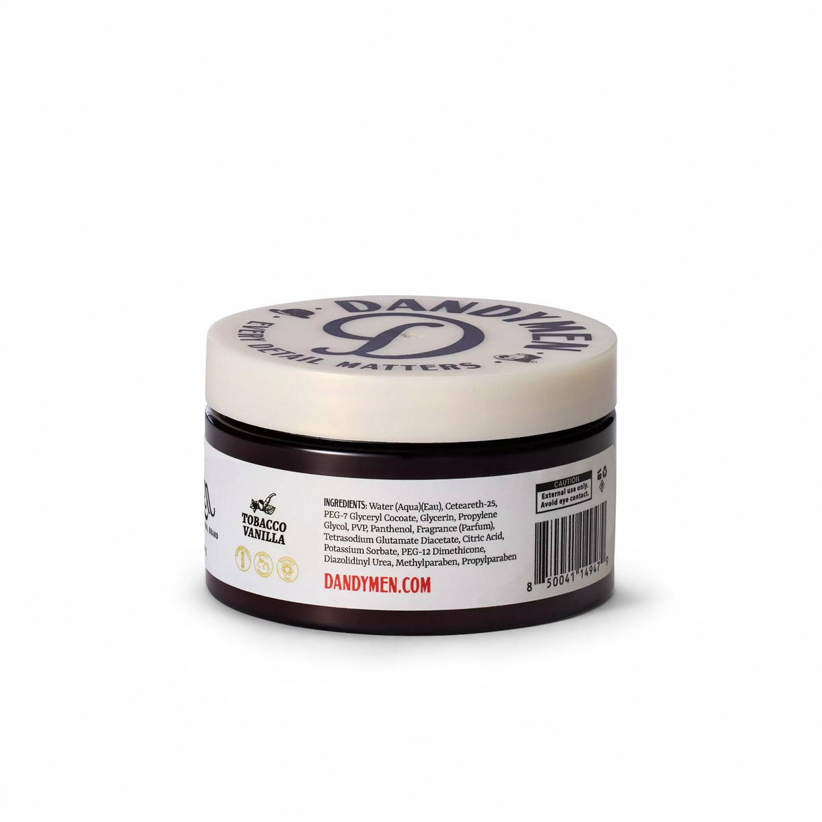Man using DandyMen pomade in morning routine for polished look before work or events