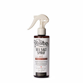 DandyMen sea salt spray front packaging showing bottle and label benefits