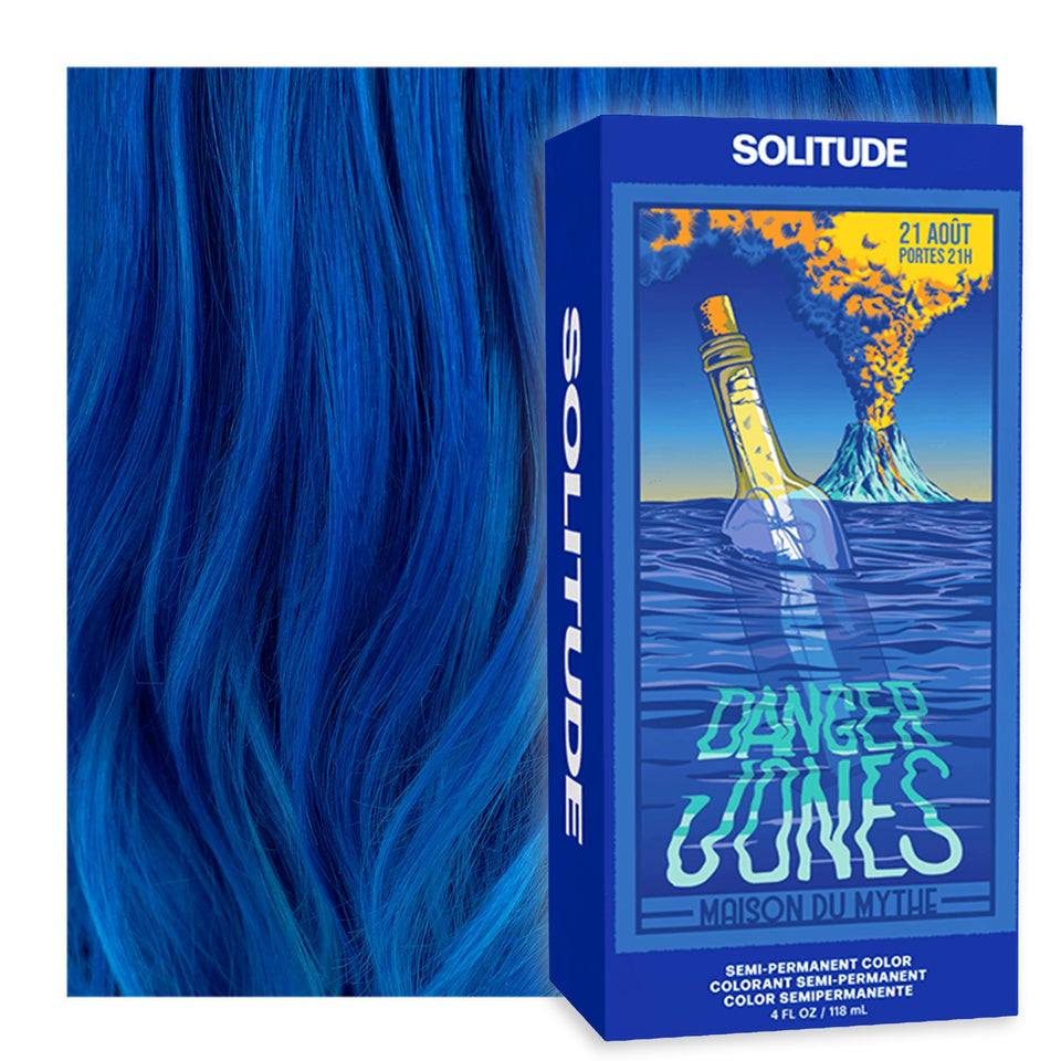 Danger Jones Solitude blue front packaging showing label and color