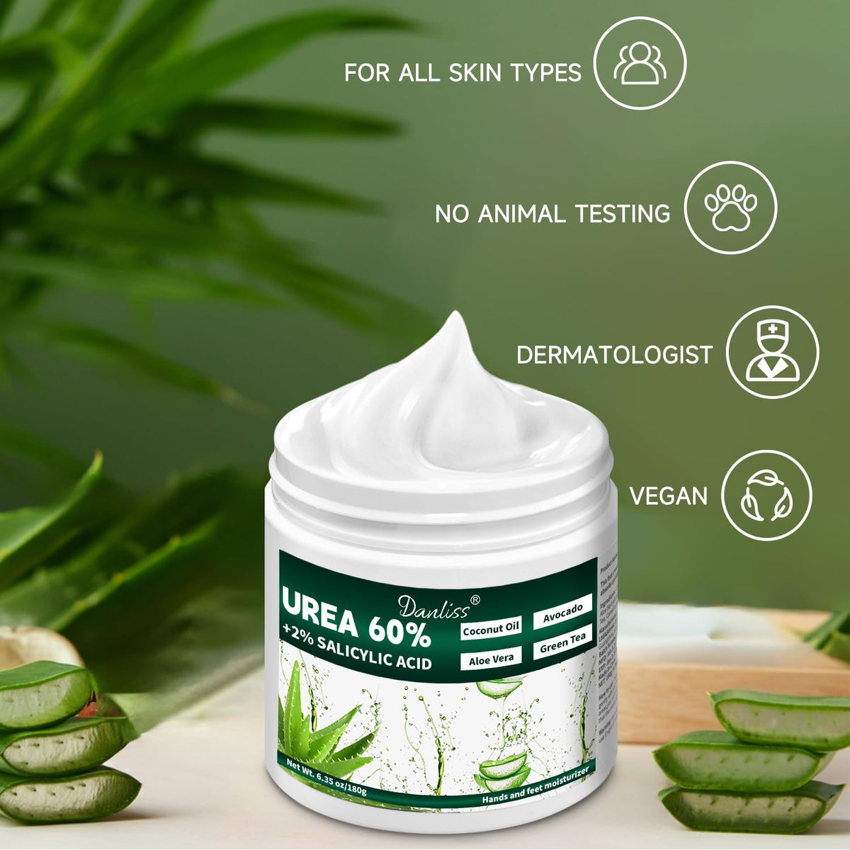 Danliss product label and ingredients list for informed choices