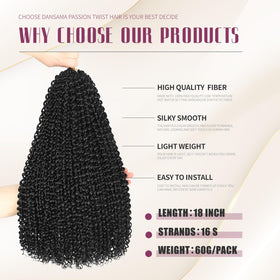 Dansama crochet installation using included needle, quick secure method for lightweight wear