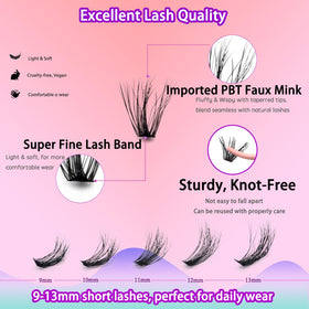 DAODER close-up on mink-like fiber texture highlighting softness and natural appearance