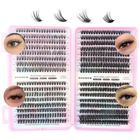 DAODER front packaging showing mixed 30D-60D clusters and lengths for versatile styling