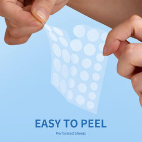 Daolyo patch repelling water droplets to show breathable waterproof benefit