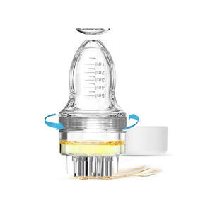 DAPENG applicator front view showing compact design and cap for precise dispensing
