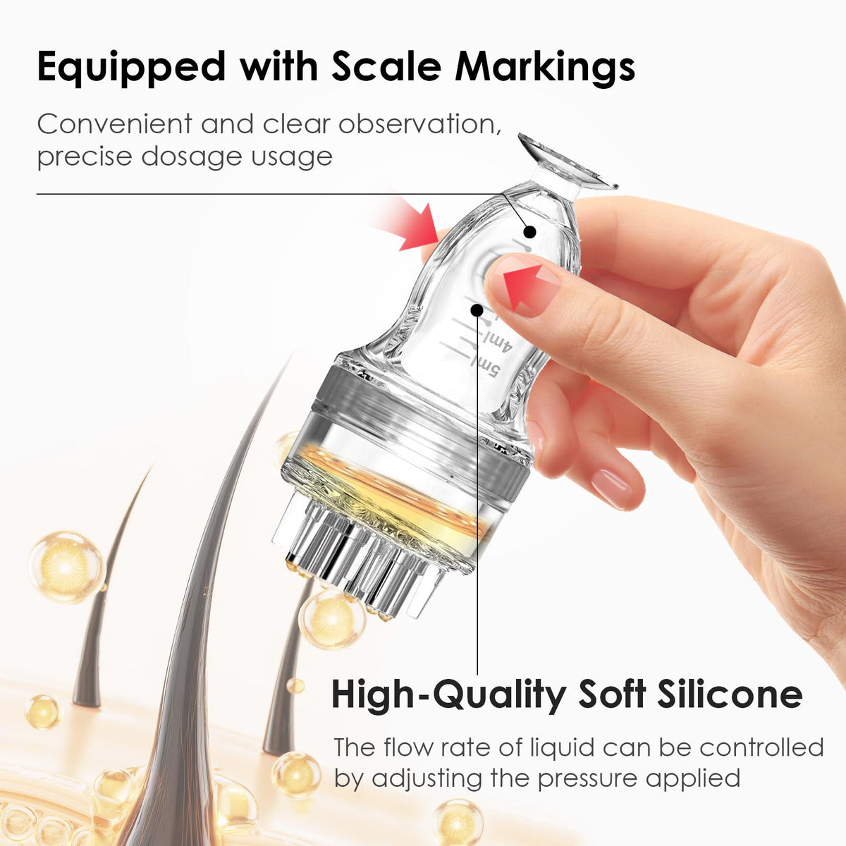 DAPENG applicator held in hand showing portable size and travel-friendly benefit