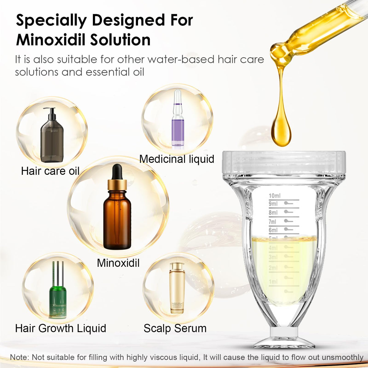 DAPENG compact applicator inside travel kit for convenient on-the-go scalp care