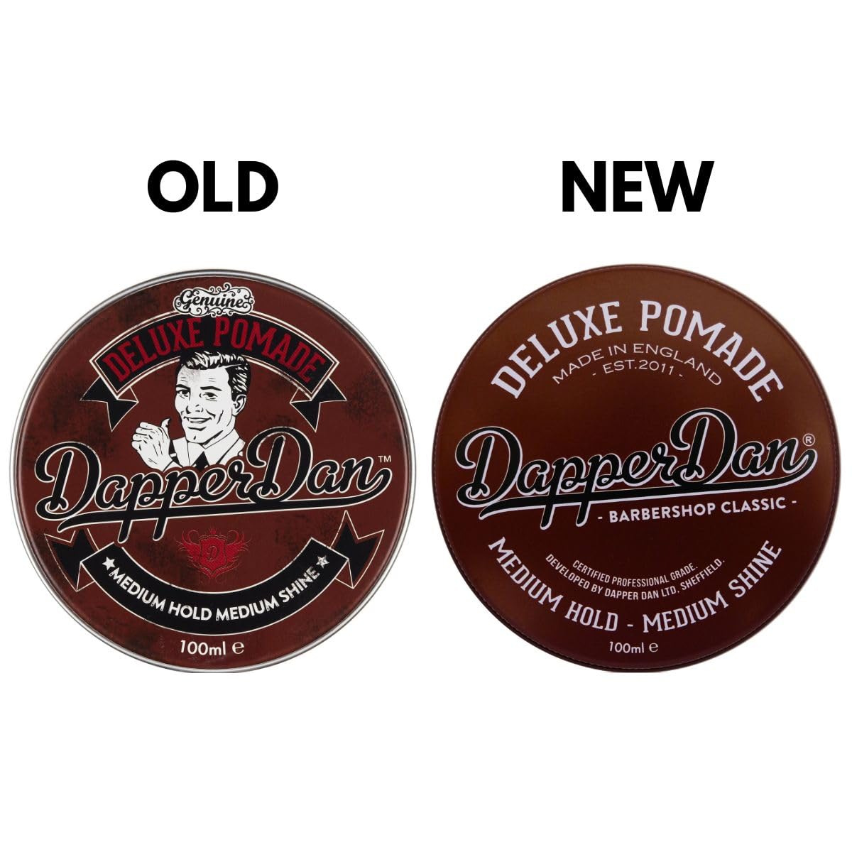 Dapper Dan open jar texture demonstrating creamy water-based finish for easy spread