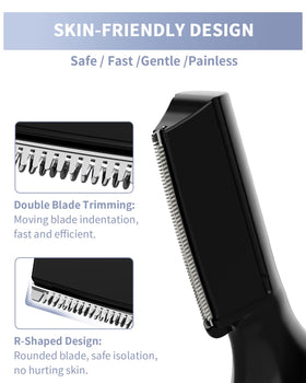 Dapsang blade close-up showing smooth edge for gentle precise trimming benefits