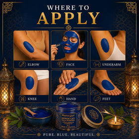 Dar Marwa powder used in bath setting showing body treatment freshness and cleansing benefit