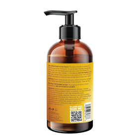 DARE TO BE BALD bottle on bathroom sink in grooming routine showing refresh benefit