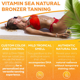 DARK TANS EXCLUSIVE applied over tattoo showing tattoo-friendly, gentle benefit
