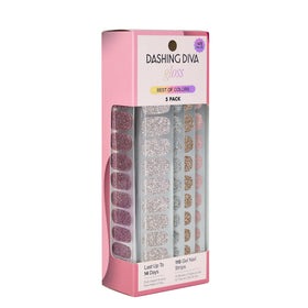 Dashing Diva front packaging showing Best of Sparkles kit and included contents for easy selection