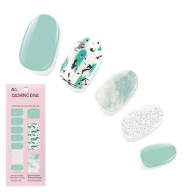 Dashing Diva front packaging showing product and benefits for quick manicures