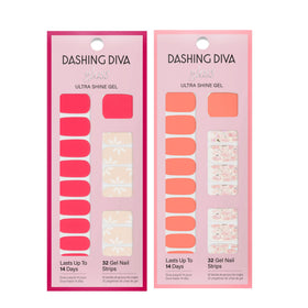 Dashing Diva included nail file and prep pad showing simple prepping tools