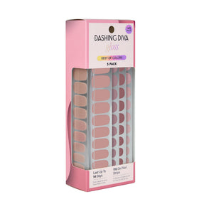 Dashing Diva front packaging showing Best of Nudes kit and contents for easy selection