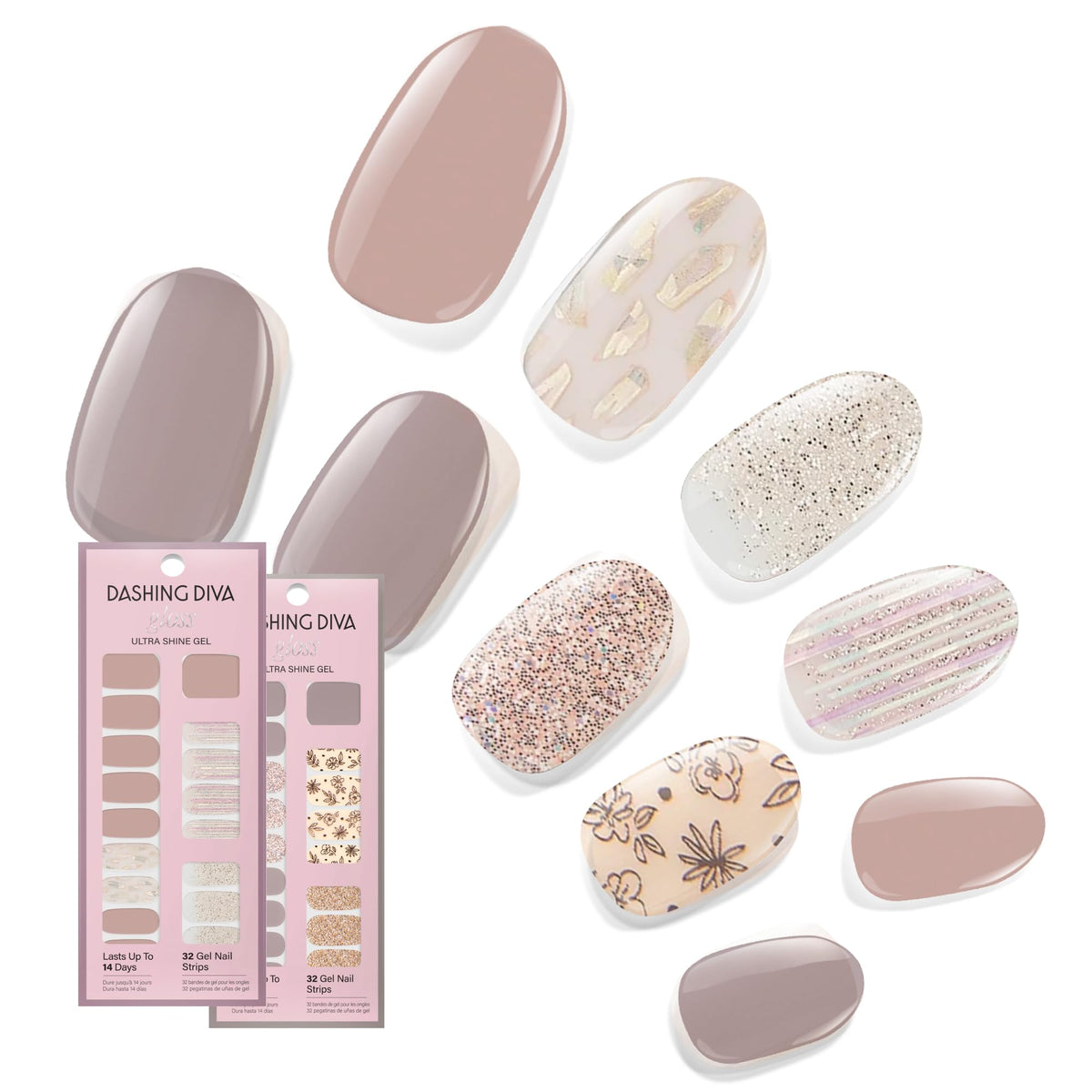 Dashing Diva front packaging showing two best-sellers and bundle benefit