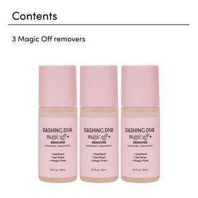 Dashing Diva press-on removal in use demonstrating safe lift-off