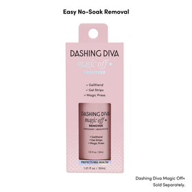 Dashing Diva size comparison on a hand showing strip fit variety for precise coverage