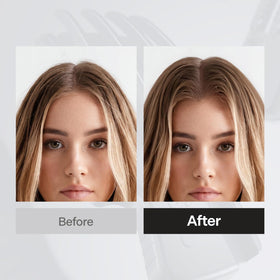 DASHU pick used with blow dryer lifting roots to set volume benefit for long-lasting hold
