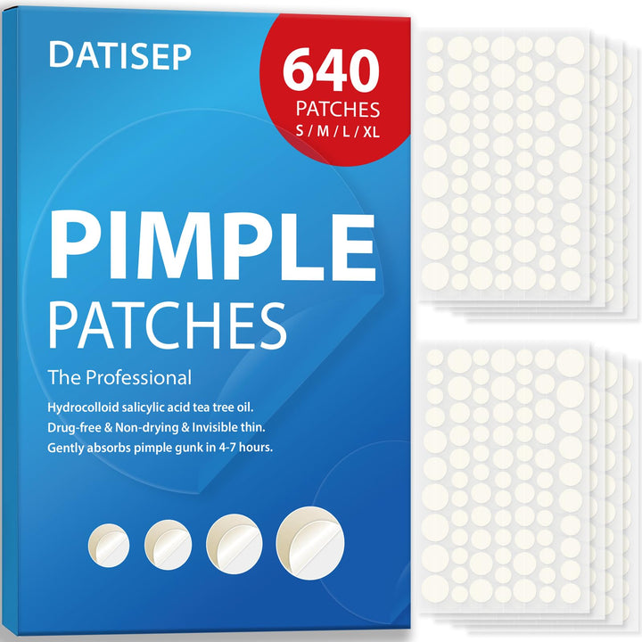 DATISEP front packaging showing 640-count value pack and sizes