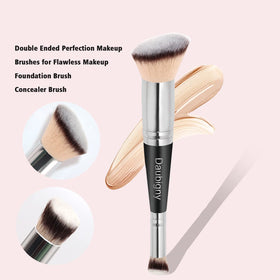 Daubigny rounded foundation end buffing liquid foundation for smooth, airbrushed-looking coverage