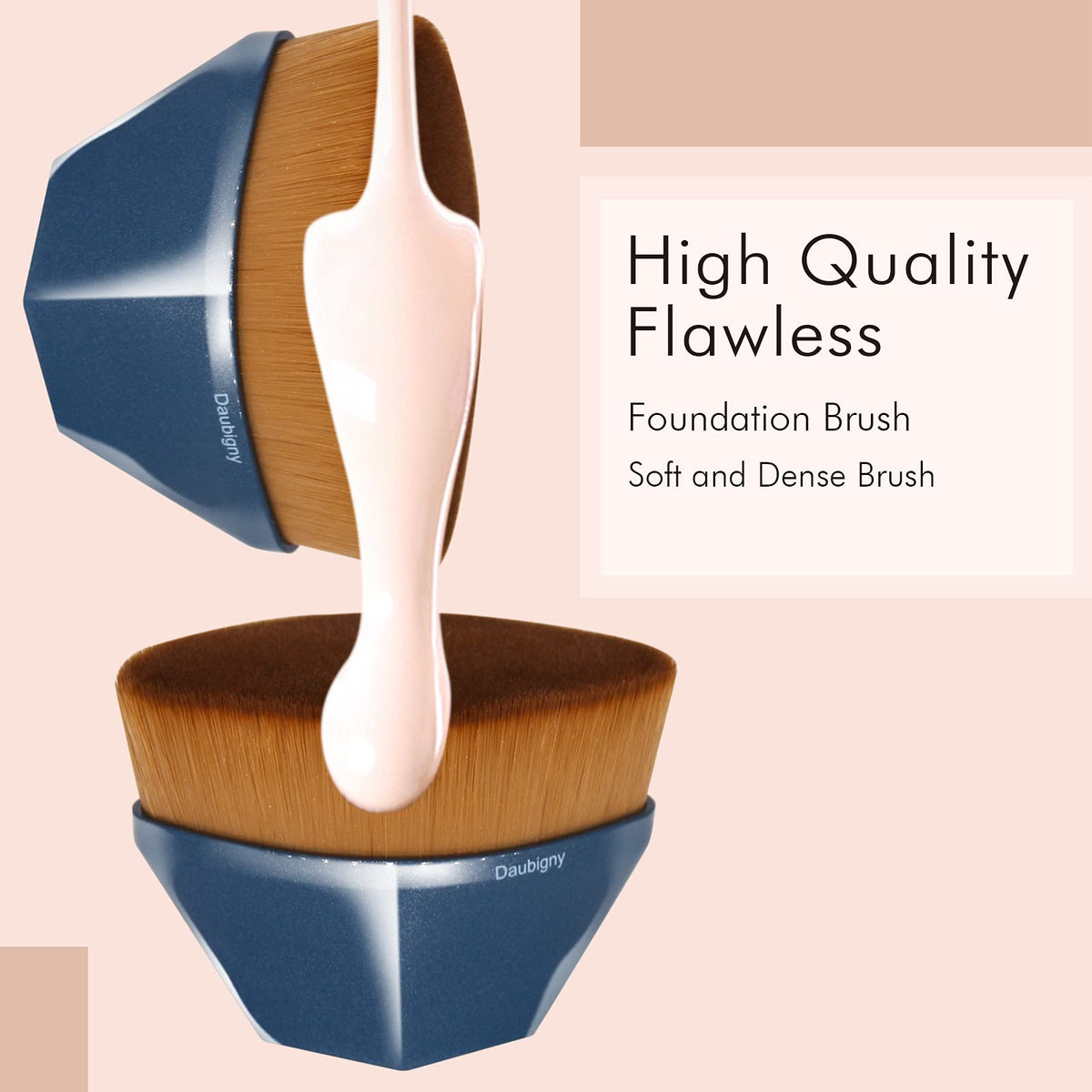 Daubigny brush stored in protective round case protecting bristles during travel
