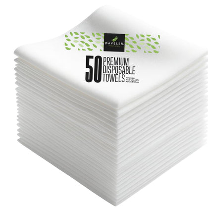 DAVELEN front packaging showing 50-count and product size benefits